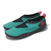 Nike 沙灘溯溪鞋 Aqua Turf 男鞋 綠 黑 戶外鞋 水鞋 襪套 休閒鞋 FZ5627-301 24cm GREEN/BLACK
