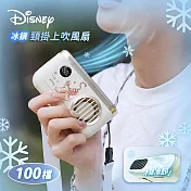 【正版授權】Disney迪士尼 冰鎮頸掛上吹風扇/冰風扇  維尼跳跳虎(米)