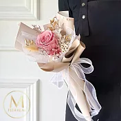 【Floral M】溫柔女神永生玫瑰花束