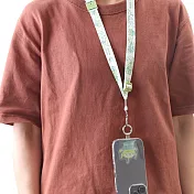 迪士尼三眼怪手機夾片掛繩組