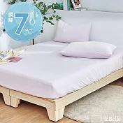 義大利La Belle《葡萄波波》雙人眠綿冰涼感床包枕套組