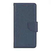 XIEKE OPPO Reno 14 / 14 Pro / 14 F 5G 月詩蠶絲紋皮套 -Reno 14-深藍