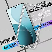 CITY BOSS for OPPO RENO 14 Pro 加強四角防護防摔空壓氣墊殼 單品