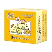 【春風】 布丁狗3層超細柔抽取式衛生紙90抽x20包x3串