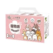 【情人】 寵物用抽取式紙巾 60抽*6包*6串