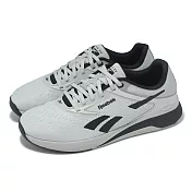 Reebok 訓練鞋 Nano X5 男鞋 灰 黑 健身 重訓 穩定 支撐 運動鞋 100225449 31cm GREY/BLACK