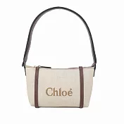 CHLOE Carry 帆布手提/肩背包- 米白