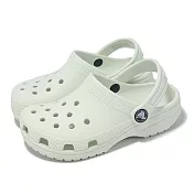 Crocs 洞洞鞋 Classic Clog K 中大童 經典小克駱格 薄荷綠 童鞋 涼鞋 卡駱馳 2069913YF 20cm MINT TINT