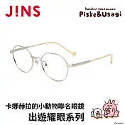 JINS x卡娜赫拉的小動物聯名眼鏡 出遊耀眼系列 (UMF-25S-163-295) 金色