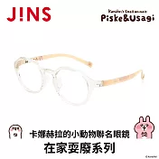 JINS x卡娜赫拉的小動物聯名眼鏡 在家耍廢系列 (UGF-25S-167-21) 淡黃