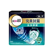 靠得住 完美封漏長夜抑菌夜用衛生棉 棉柔 28cm 14片x12包/箱