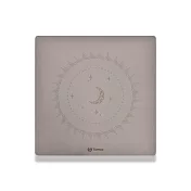 【Tumaz月熊健身】4.5mm超慢跑墊  43x43CM PU天然橡膠材質 星空紋 Mocha 摩卡棕