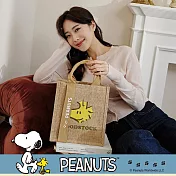 SNOOPY x Kiiwi O! 聯名款.經典棉麻提袋 糊塗塔克