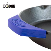 【美國LODGE】鑄鐵鍋專用矽膠鍋耳隔熱套(單入)- 海軍藍