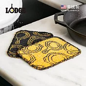 【美國LODGE】美國製不傷塗層柔軟纖維洗碗布2入組