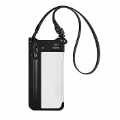 【bitplay】AquaSeal Lite 全防水輕巧直式手機袋  - 暗夜黑