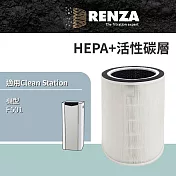 適用 Clean Station 克立淨 F501 全時守護空氣清淨機 HEPA+活性碳 濾網 濾芯 濾心