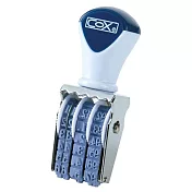 【COX 三燕】5號字 歐文 日付印 字高3.4mm /個 NO.5