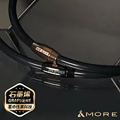&MORE愛迪莫 GX Pro 石墨烯超傳導鈦鍺項鍊  S  質感玫金+黑色