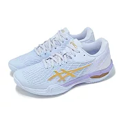 Asics 羽球鞋 Court Control FF 3 女鞋 紫 金 支撐 避震 室內運動 亞瑟士 1072A089405