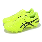 Asics 足球鞋 DS Light Club 2E 寬楦 男鞋 黃 黑 塑膠鞋釘 草地球場 亞瑟士 1103A097750