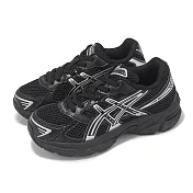 Asics 休閒鞋 GEL-1130 PS 中童 小朋友 黑 銀 緩震 運動鞋 亞瑟士 1204A170001 18.5cm BLACK/PURE SILVER