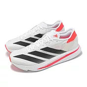 adidas 慢跑鞋 Adizero SL2 M 寬楦 男鞋 白 黑 紅 緩衝 厚底 運動鞋 愛迪達 JI2987 29.5cm WHITE/BLACK