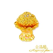【金品坊】黃金擺件濃情玫瑰花束圓舞曲