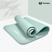 【Tumaz月熊健身】10mm 加厚輕量 NBR瑜伽墊 (送收納網袋,背帶)  薄荷綠