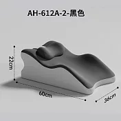 冰絲趴睡枕+小枕頭套裝 黑色