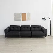 IDEA-幻影多功能變形皮革三人沙發