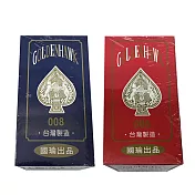 【金鷹牌】008 撲克牌 紅/藍 24打入/箱 藍盒