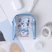Peanuts史努比TPU透明收納包 小方型