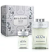 Bvlgari 寶格麗 空谷之雨男性淡香精禮盒(淡香精100ml+小香15ml)-贈隨機紙袋