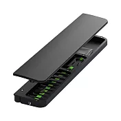 QinD QS22 多功能清潔收納鍵盤手托(含清潔劑) 鍵盤扶手 鍵盤清潔 螢幕清潔 耳機清潔 手機清潔 -黑色