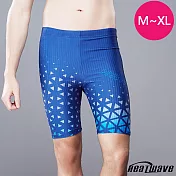 Heatwave熱浪 泳褲 五分褲藍海角(M-2XL)396 藍色-M