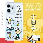 【SNOOPY/史努比】OPPO Reno14 F 防摔氣墊空壓保護手機殼(小日子)