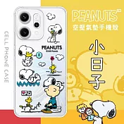 【SNOOPY/史努比】OPPO Reno14 Pro 防摔氣墊空壓保護手機殼(小日子)