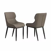 IDEA-輕奢弧形包覆曲線皮革休閒椅