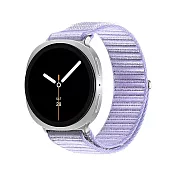 DUX DUCIS SAMSUNG 三星 Watch 8 YE 尼龍編織錶帶 手錶帶 回環錶帶 長度自由調整 -風信紫