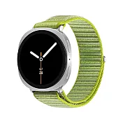 DUX DUCIS SAMSUNG 三星 Watch 8 YE 尼龍編織錶帶 手錶帶 回環錶帶 長度自由調整 -原野綠