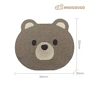 Maogougo 貓咪耐抓版 共4款 棕大熊貓咪耐抓板