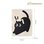 Maogougo 可愛貓咪耐抓版 共6款 黑喵喵耐抓板