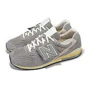 New Balance 休閒鞋 996 男鞋 女鞋 灰 米 35週年 復古 麂皮 NB 可拆卸N字 CM996HK2-D 24cm GREY/BEIGE