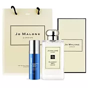 Jo Malone 香水(100ml)送CNP膠原玻尿酸彈力密度精華15ml+提袋-多香味可選-國際航空版 黑莓子與月桂葉