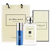 Jo Malone 香水(100ml)送CNP膠原玻尿酸彈力密度精華15ml+提袋-多香味可選-國際航空版 藍風鈴