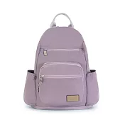 J II 後背包-幻漾防盜尼龍後背包(中款)6007-19 冰雪紫