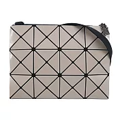 ISSEY MIYAKE 三宅一生BAOBAO3x4亮面小斜背- 米