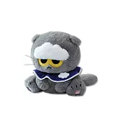 G - Dragon 灰色小貓 中隻 ZO&FRIENDS _ 毛絨玩偶