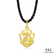 【點睛品】網路獨家款 史萊哲林徽章 黃金項鍊_哈利波特
